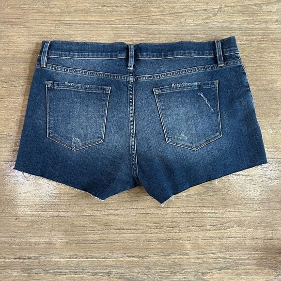 FRAME Denim Cutoff Jean Shorts size 32 - Picture 2 of 10